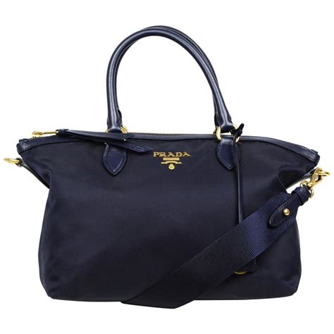 prada navy leather bag|Prada re nylon bag.